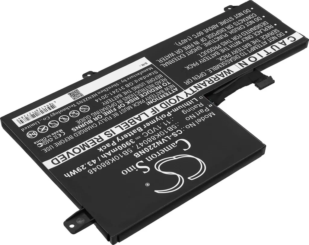 Réparer Autonomie Lenovo Flex 4 et Chromebook avec Batterie TECHTEK - 2