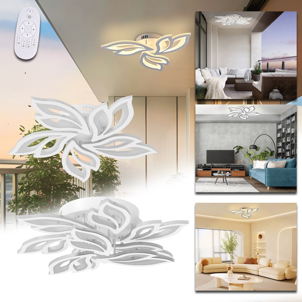 UISEBRT 180W LED stropné svietidlo, stmievateľné s Obrázok produktu 