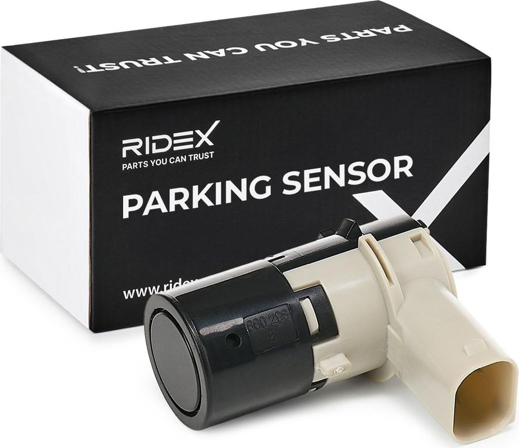 RIDEX 2412P0038 Einparkhilfe Parksensor für BMW 7 (E65, E66, E67) passend für PEUGEOT 207 (WA, WC) 207 CC (WD) 207 SW (WK) 207 Stufenheck für CI...