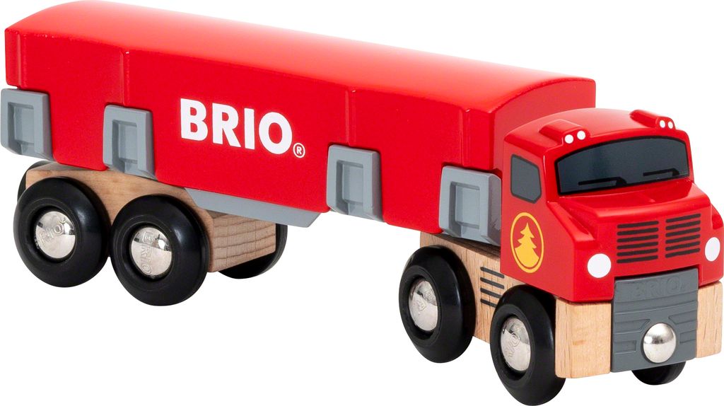 Holztransporter mit Magnetladung BRIO 63365700 Produktbild 