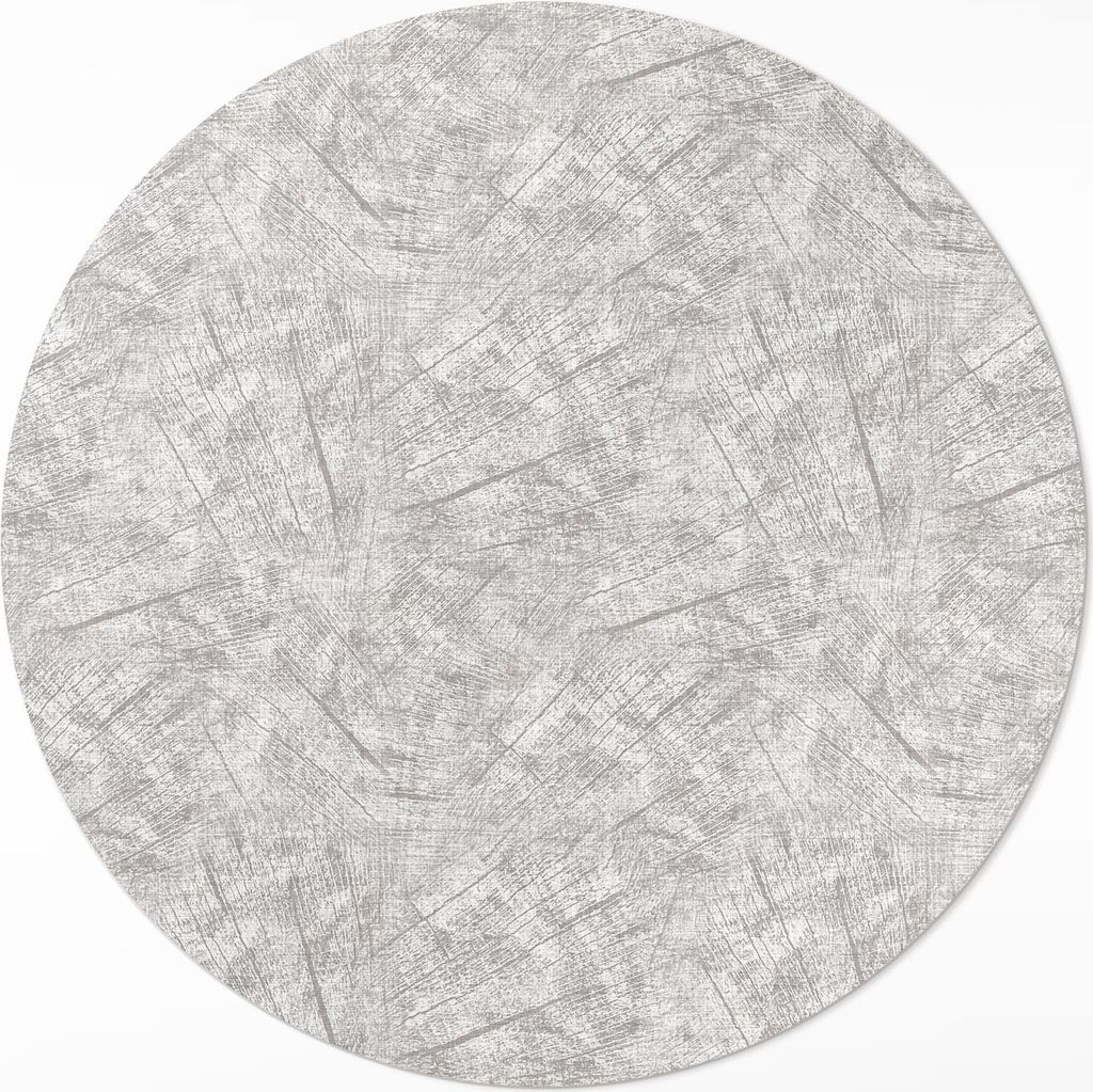 Abstraktes Muster aus Stoffimitat– Vinylteppich – Indoor Teppich – Flur – Pflegeleicht – Runder Teppich – PVC Teppich – Outdoor Teppi...