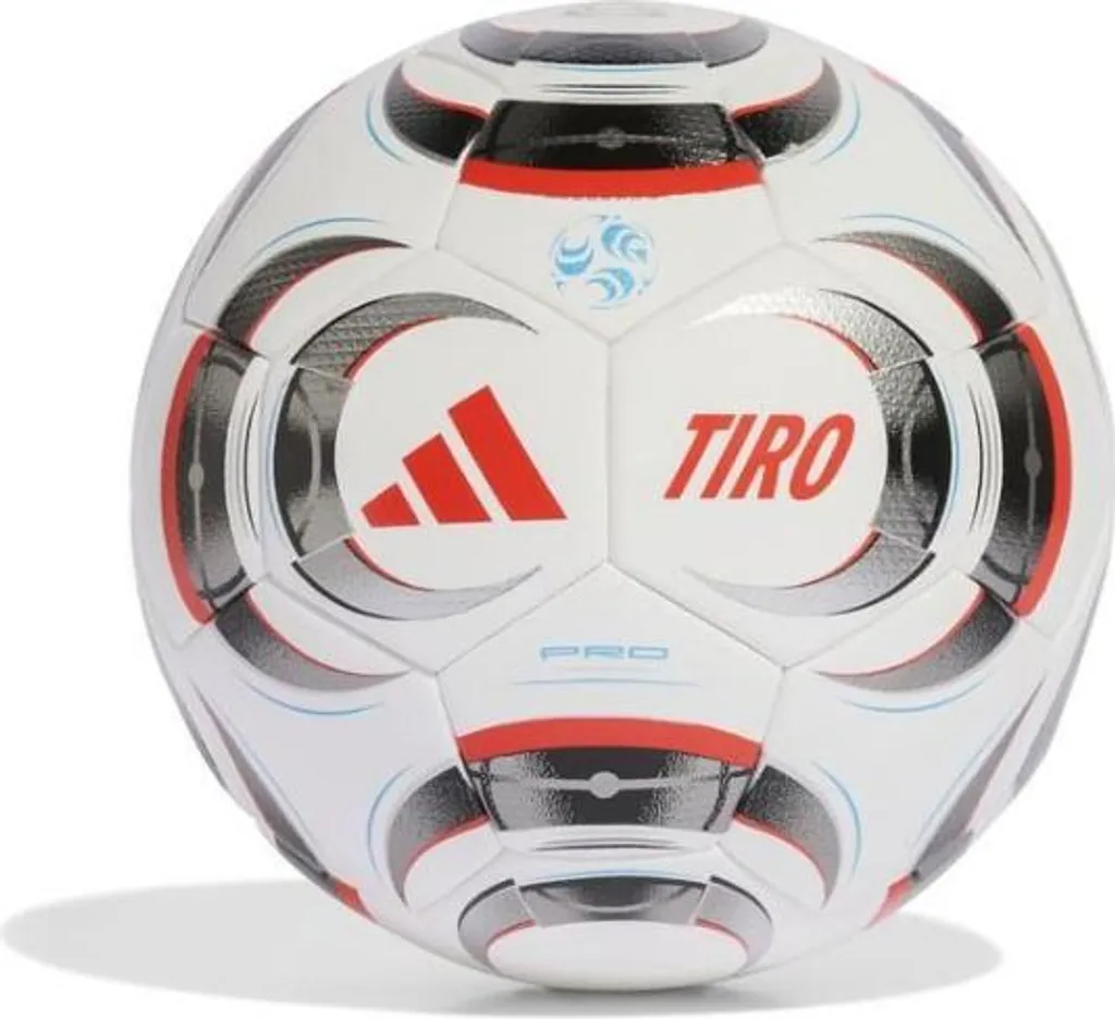 Ballon adidas Tiro Pro JW1533 Taille 5 Anti-Déformation et Haute Précision