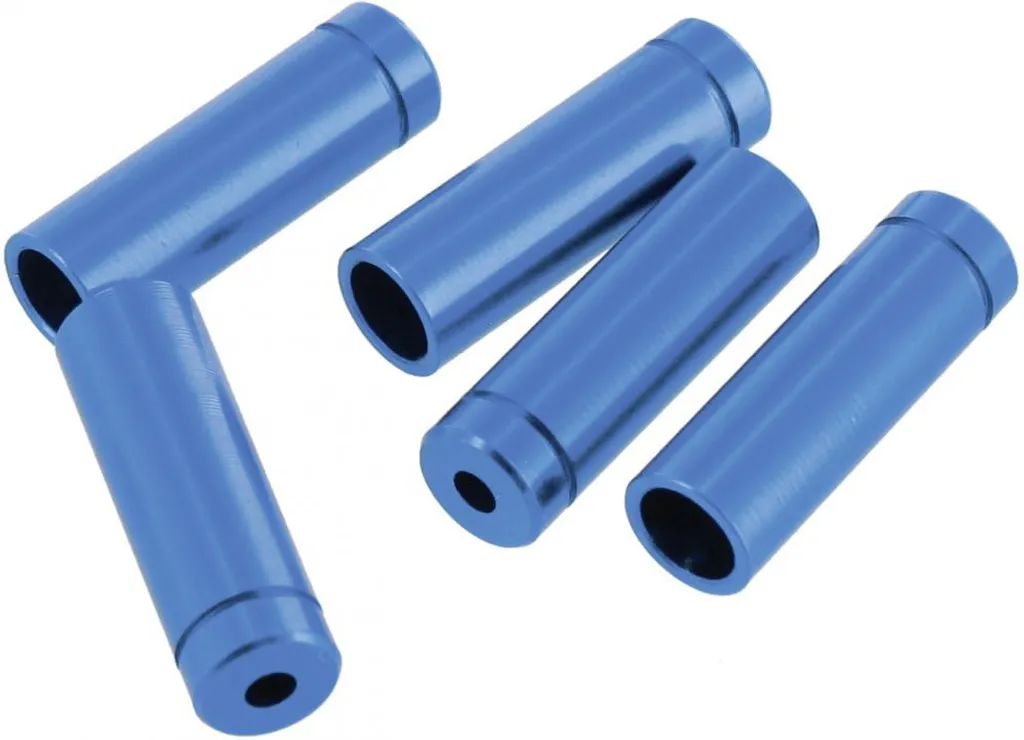 VAR Embouts de Gaines FR-01950 Bleu - 100 pièces pour finition précise