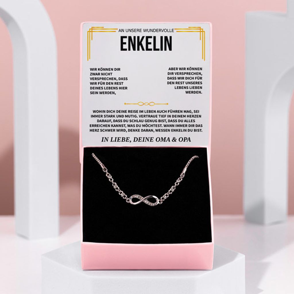 À notre merveilleuse petite-fille - Bracelet avec cristaux Image du produit 