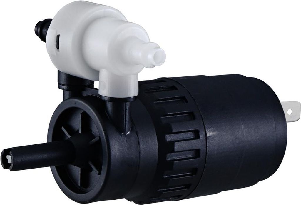 Waschwasserpumpe Scheibenreinigung 12 V 2-polig HELLA für GENERAL MOTORS