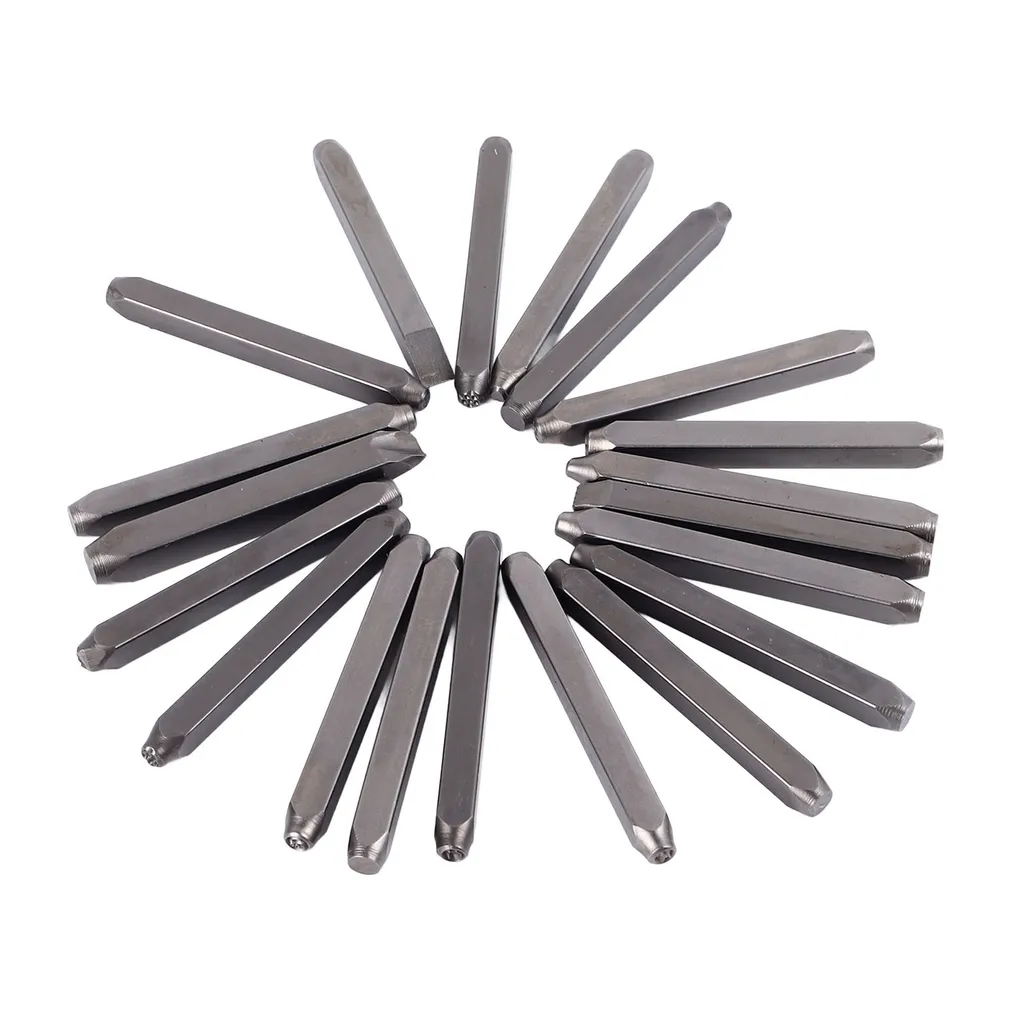 Kit Tampon Motifs Fleurs pour Bijoux - Outil Marquage 6mm Acier