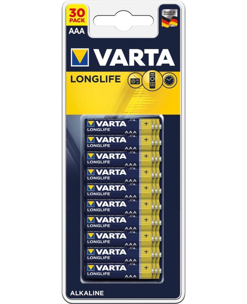 12x 30er-Packung LongLife Alkaline Batterien LR03 AAA 1,5V Großpackung 360 Stück
