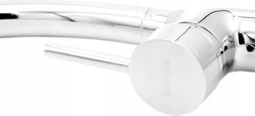 Roy Miscelatore Cucina Cromato | L'Eleganza del Design Essenziale - 4