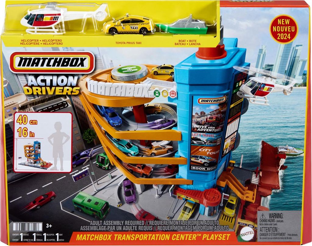 Matchbox Abenteuer Transport Center Produktbild 