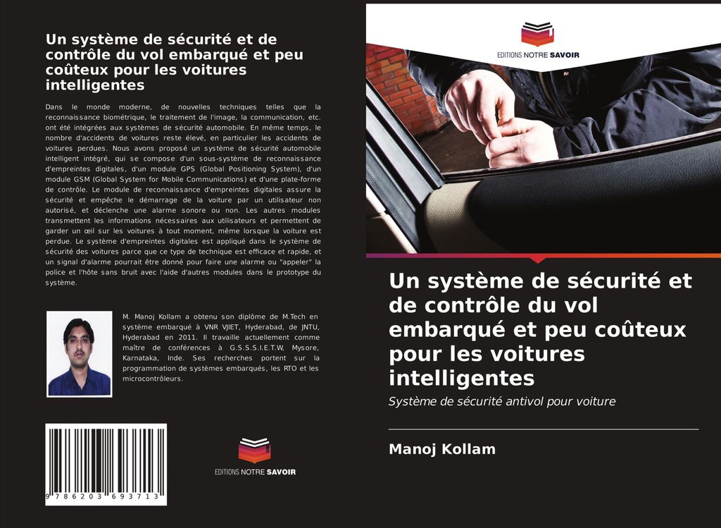 Un système de sécurité et de contrôle du vol embarqué et peu coûteux pour les voitures intelligentes