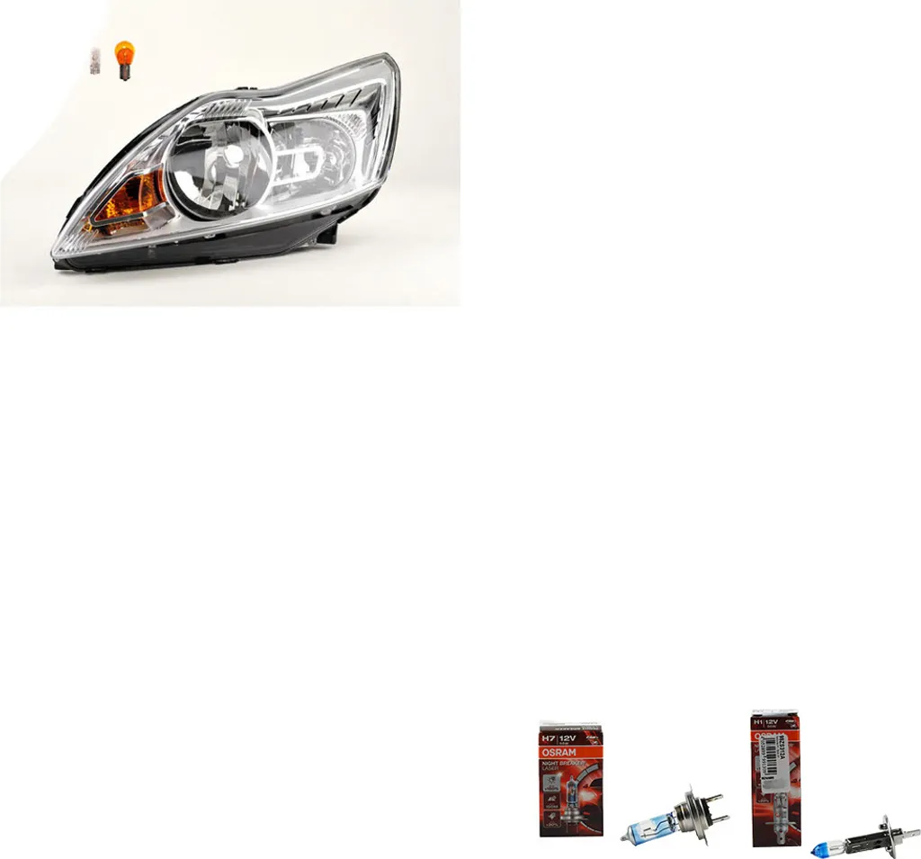 Migliora Ford Focus: Faro Sinistro Johns con Osram Night Breaker Laser