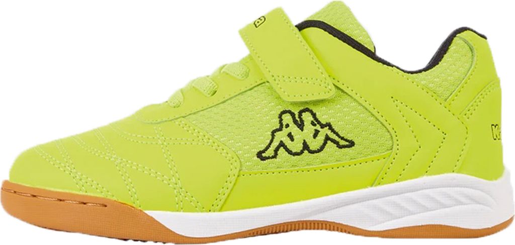 Kappa Kinder Sneaker Turnschuh 260765K 4011 gelb/schwarz, Schuhgröße:28 EU