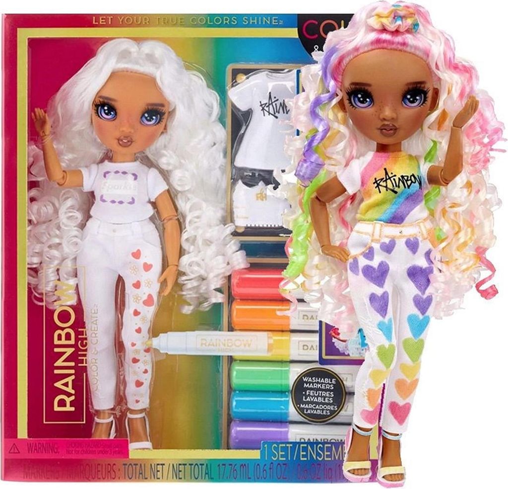 MGA Poupée arc-en-ciel High Fashion Color & Image du produit 
