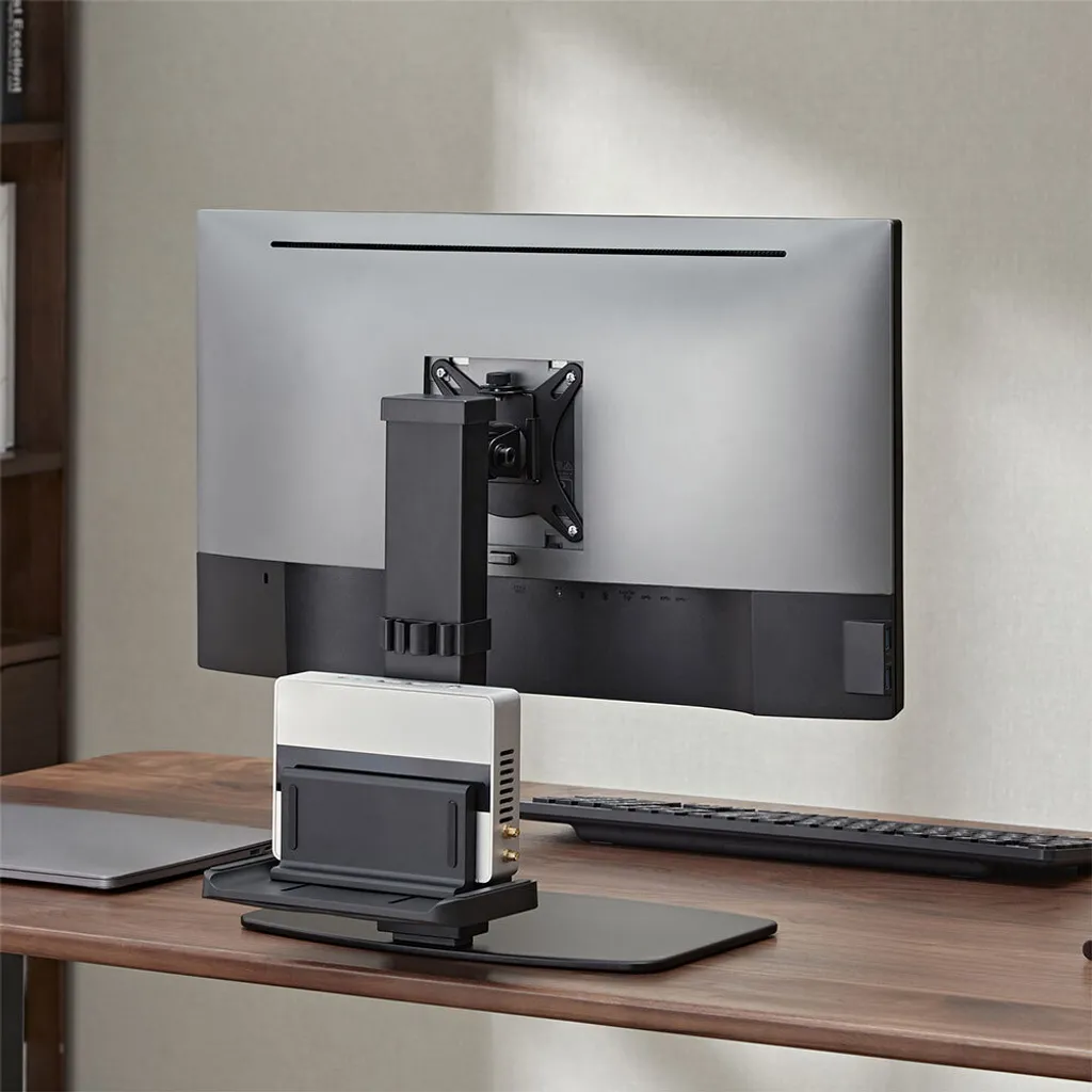 Support de table ergonomique pour écran TV et Mini PC de bureau - 6