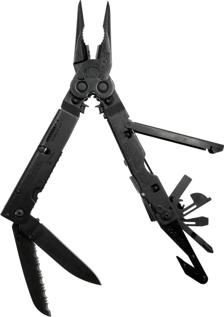 Multitool SOG PowerAssist Black z pokrowcem Zdjęcie produktu 
