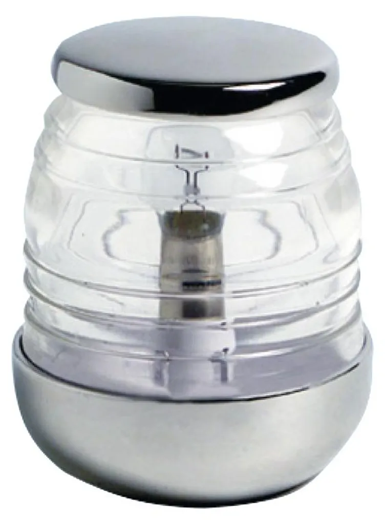Lampe de signalisation 360° 24V AISI 316 85 mm pour bateaux et yachts