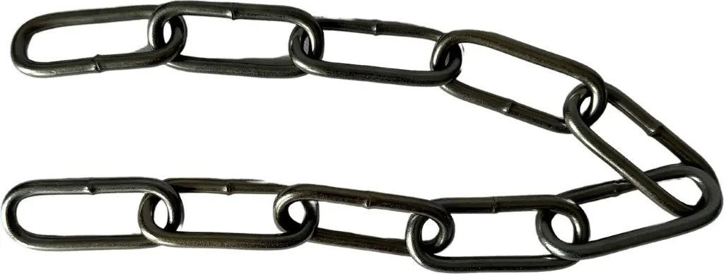 Chaîne Acier CCB Argenté 40 cm - Maille Inoxydable et Ultra Légère