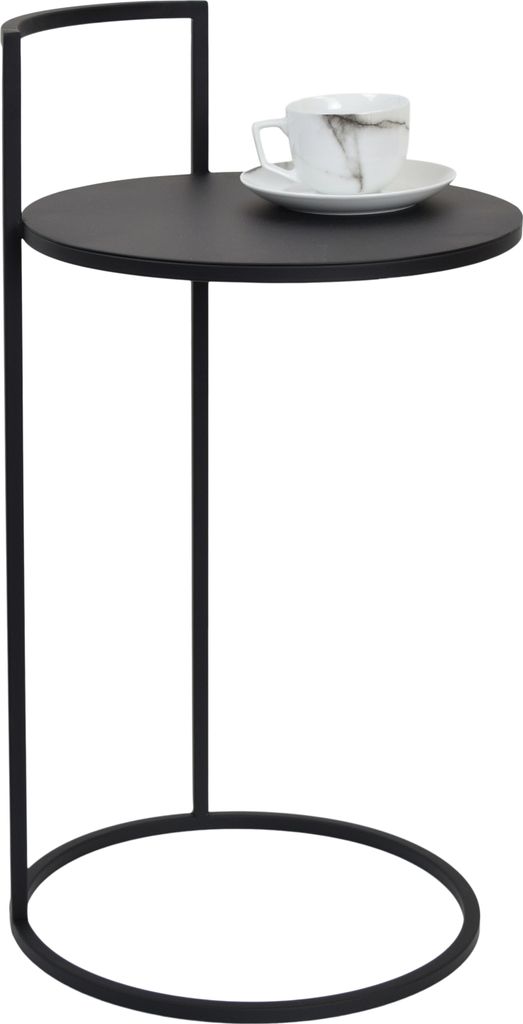 LOFT42 Jimmy Beistelltisch - Metall - Schwarz -35x35x66 Produktbild 