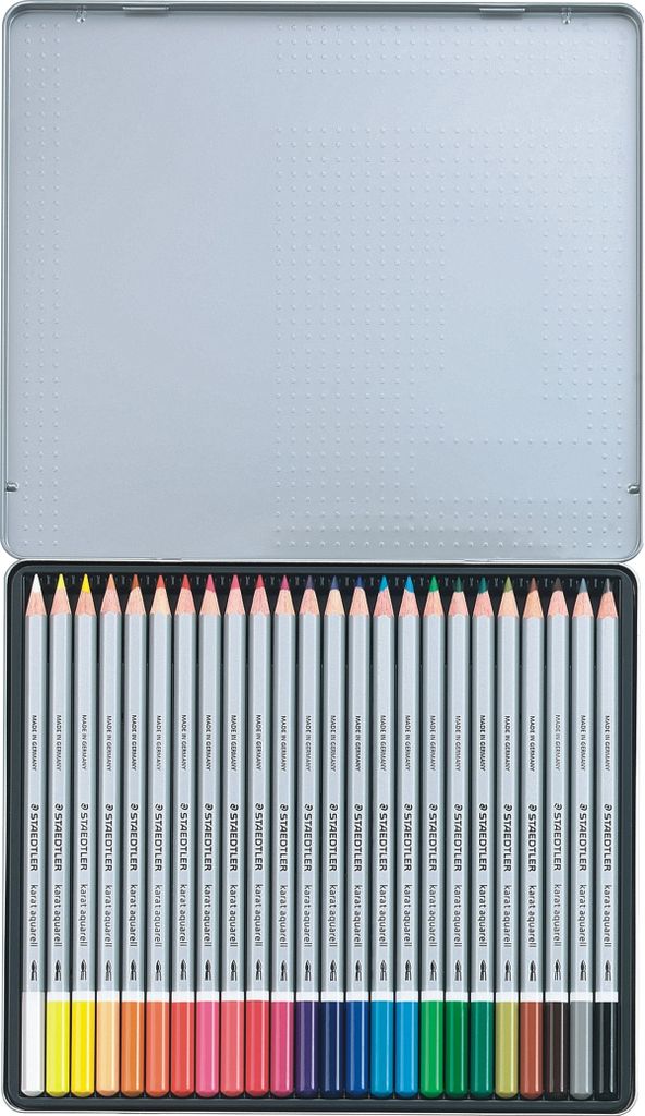 Farbstift karat aquarell 24-er Etui Packung mit 5 Stück