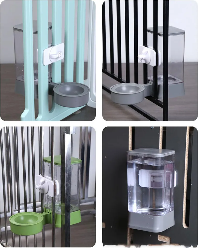 Solution d'hydratation pour cochon d'Inde - Distributeur suspendu gris