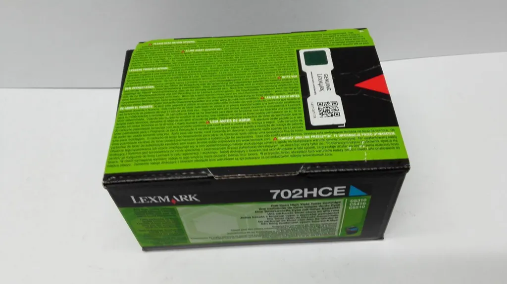 Toner Lexmark cyan 702 pour impression de rapports et présentations