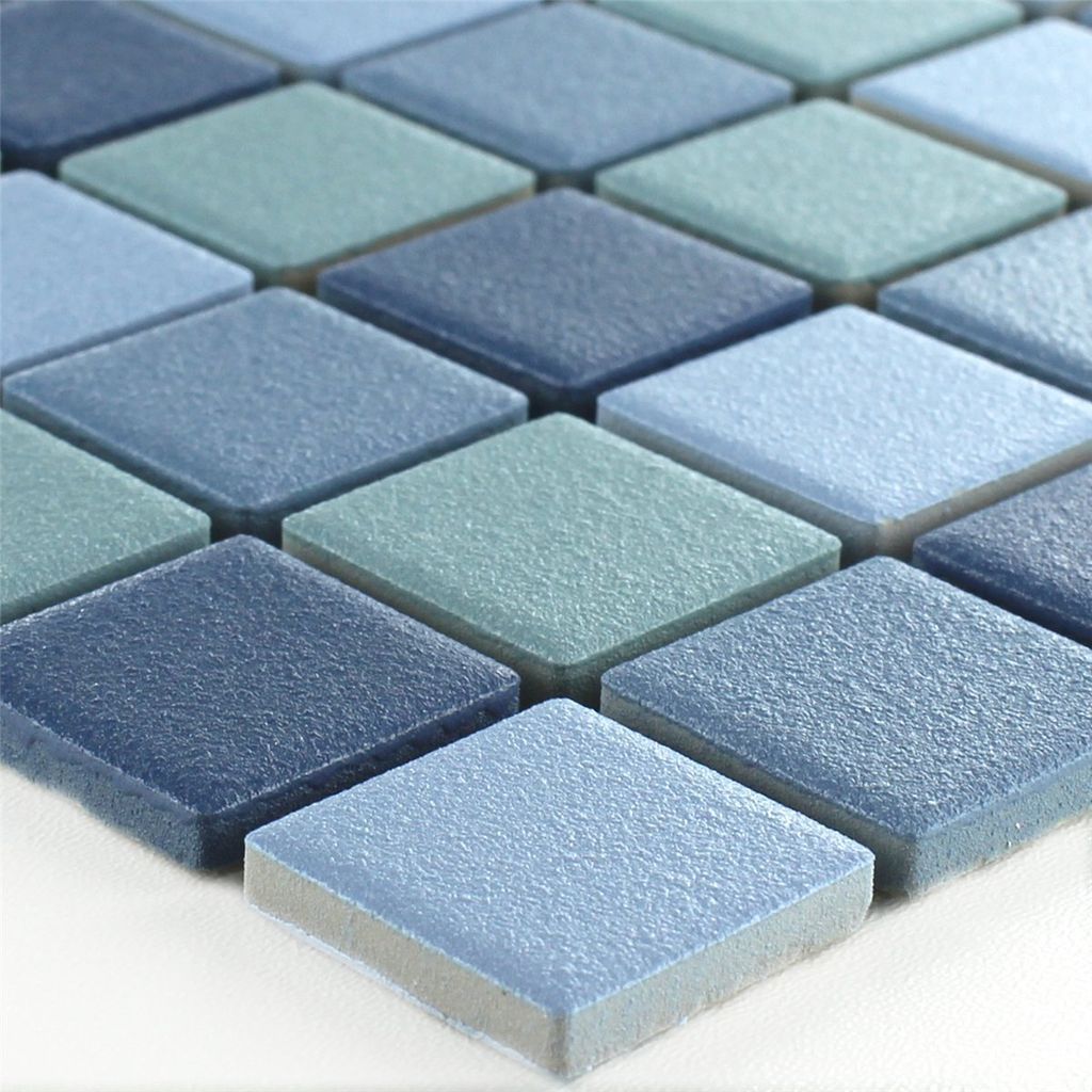 Keramik Mosaik Fliesen Lenadora Grün Blau Rutschhemmend Produktbild 