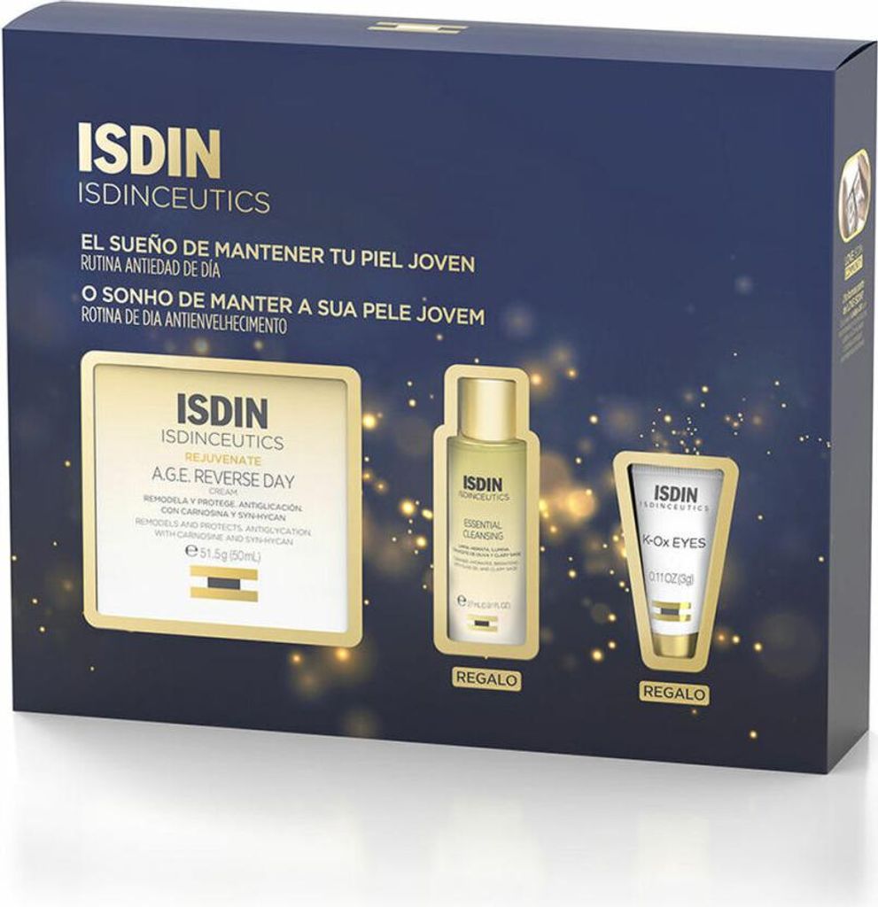 ISDINCEUTICS AGE REVERSE DAY ANTI-AGING CREAM CASE 3 pcs