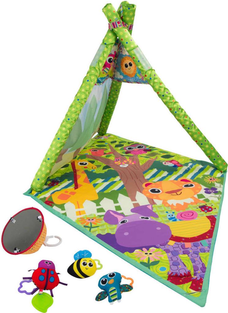 Lamaze 4-in-1 Krabbeldecke Tiere