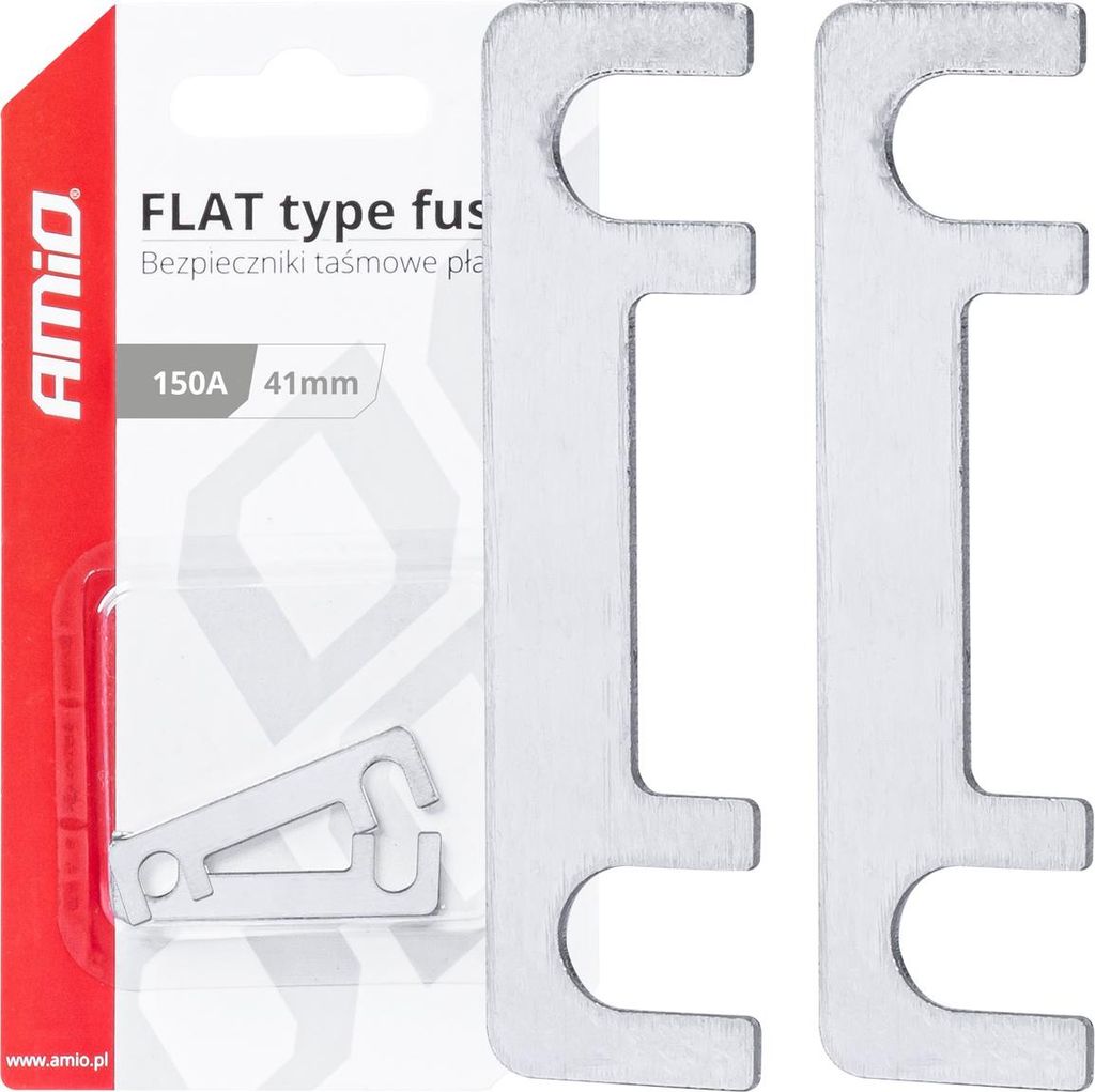 Flachsicherungen 41mm 150A 2 Stk. Schmelzsicherung AMIO-03495