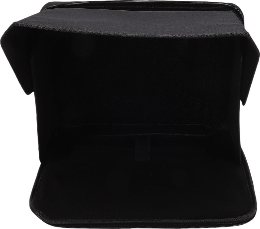 Laptop-Sonnenschutztasche, faltbar, tragbar, Blendschutz, Sichtschutzhaube für 12–14 Zoll Laptops, Schwarz