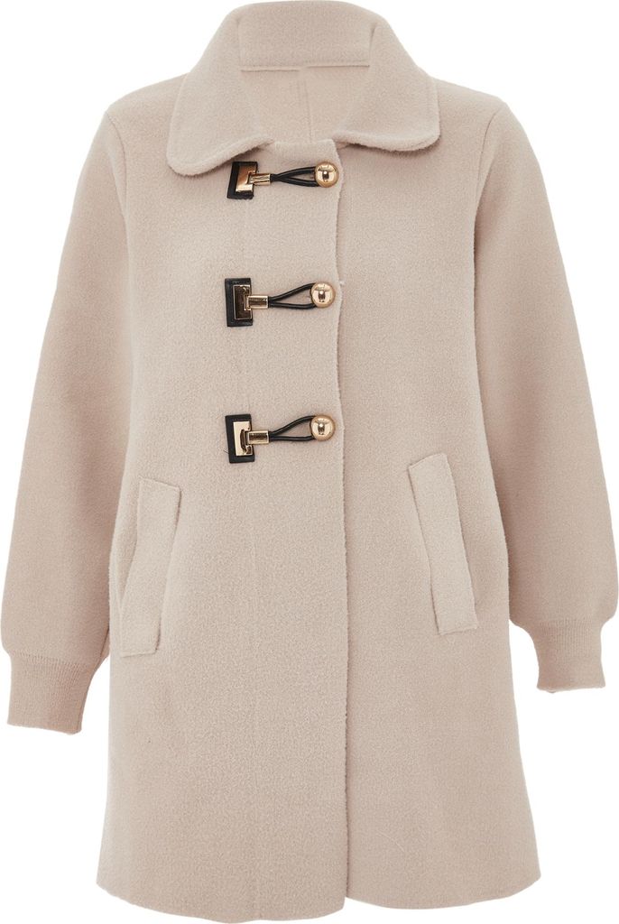 CELOCIA damen strickjacke - beige, M