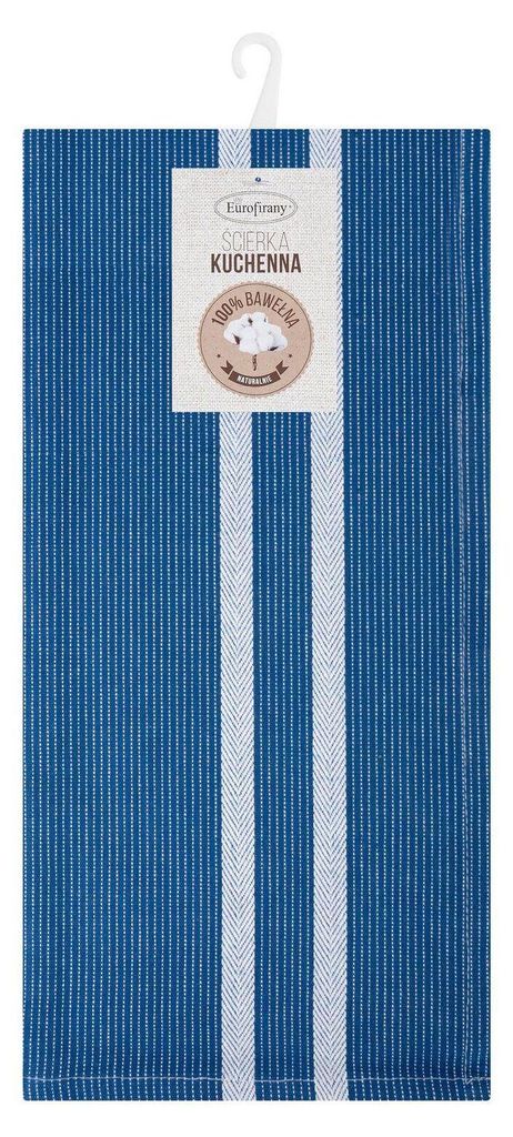 Eurofirany asciugamano da cucina 50x70 blu panni cotone Immagine del prodotto 