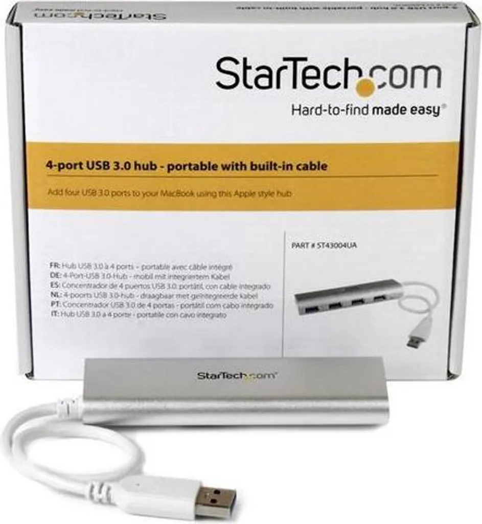 Plus de ports USB : Hub USB 4 ports USB-A 3.0 - Solution simple et portable - 5