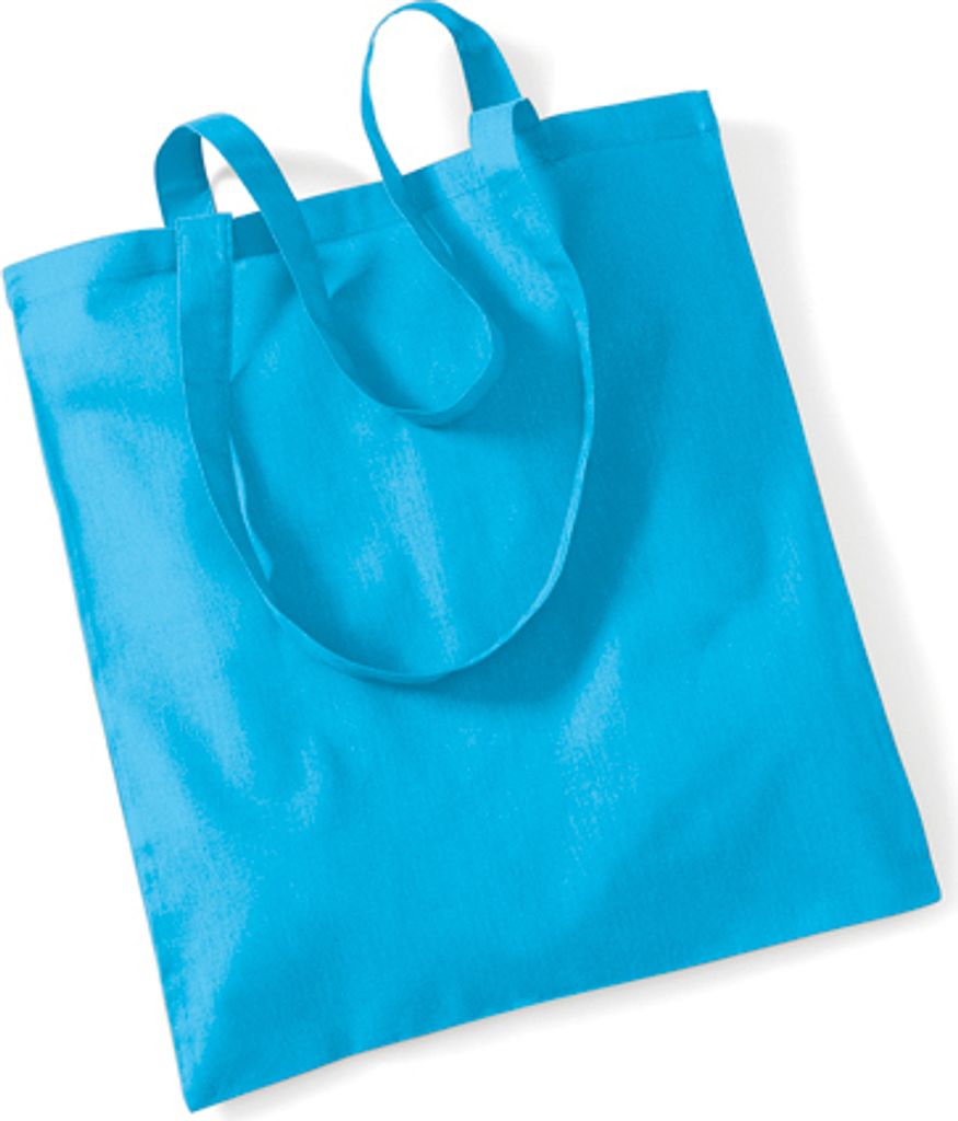 Westford Mill W110 | Baumwoll Gymsac / Turnbeutel | 37 x 46 cm - Farbe: Surf Blue - Größe: 37 x 46 cm