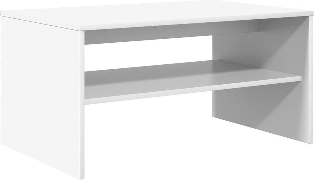 vidaXL Couchtisch Weiß 80 x 50 x 40 cm Holzwerkstoff