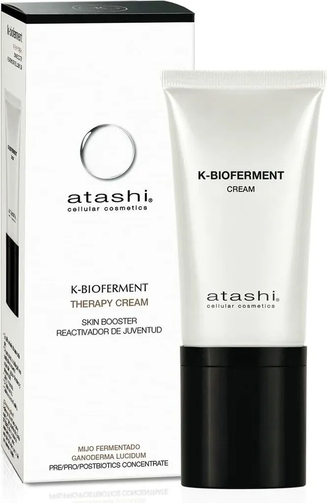Crème Visage Bio-fermentée ATASHI 50ML Soin Réparateur Hypoallergénique