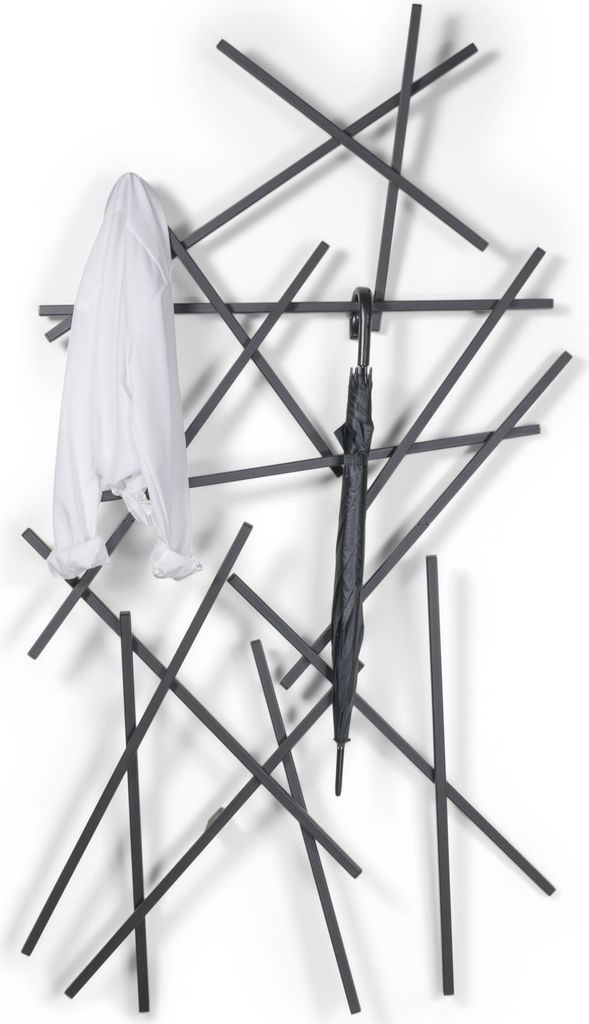 Spinder Garderobe MATCHES Black - Modernes minimalistisches Design
