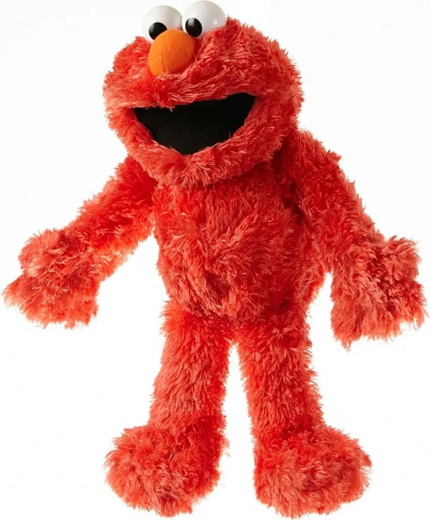 Marionnette Elmo pour Contes et Éveil Enfant - Sesame Street de 36 cm