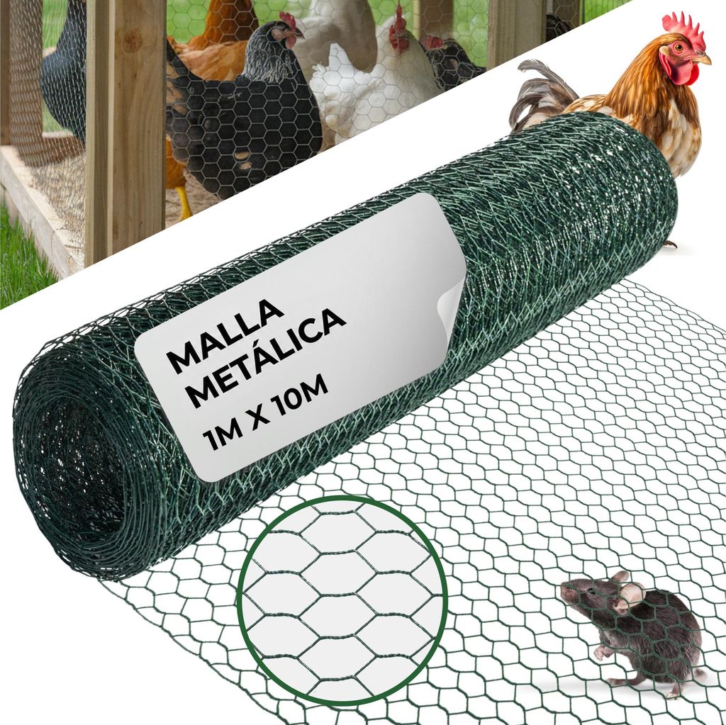 Malla hexagonal Strend Pro GARDEN HEX PVC 1000/13/0,9 mm, Imagen del producto 
