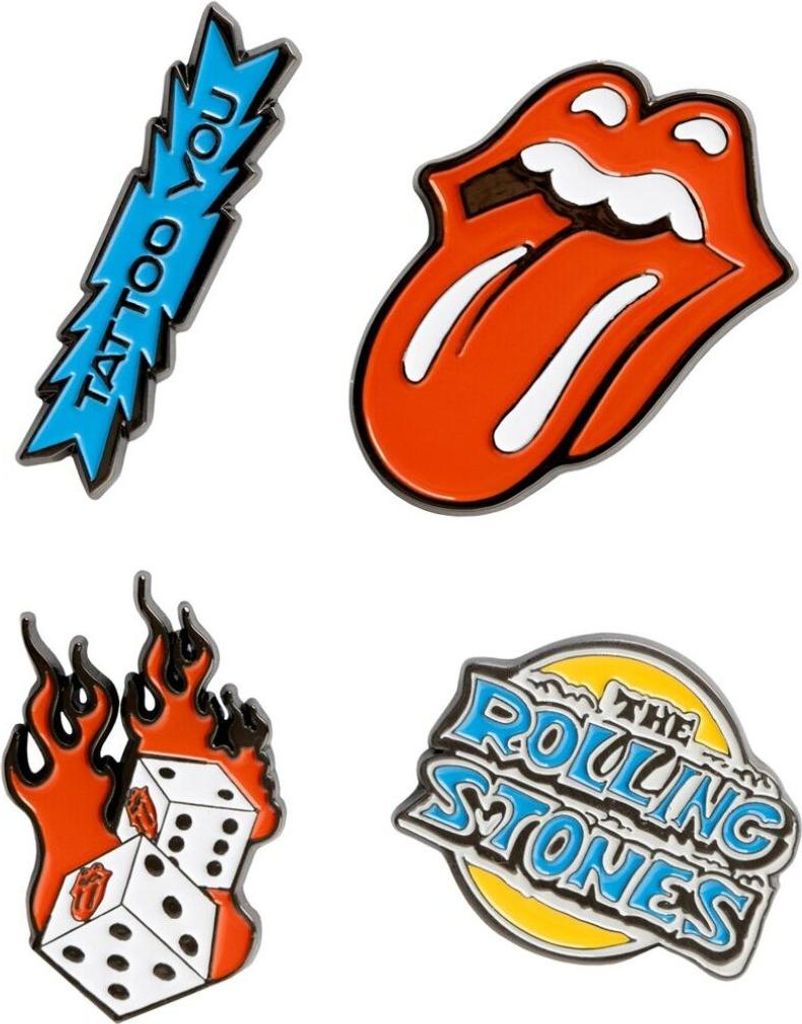 Rolling Stones 4 pin set