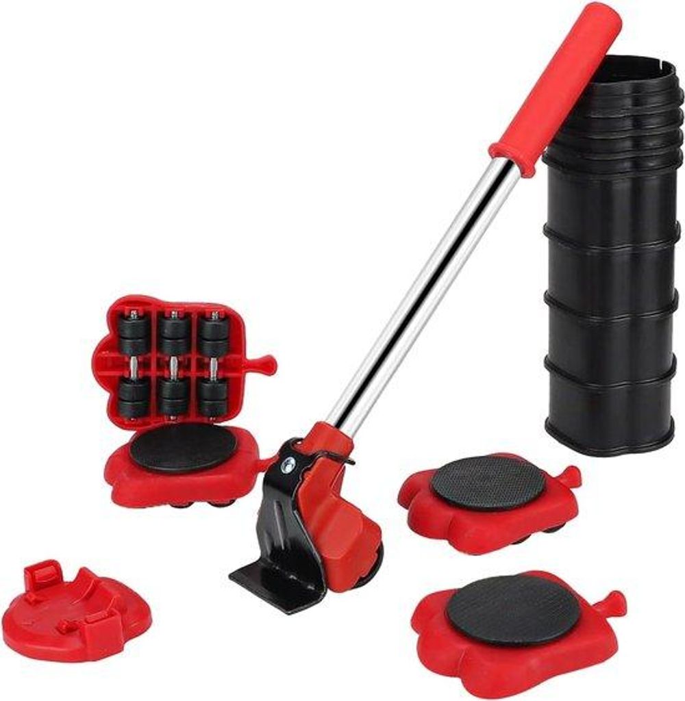 Set für schwere Möbel und Geräte mit Rädern - 14-teilig Produktbild 
