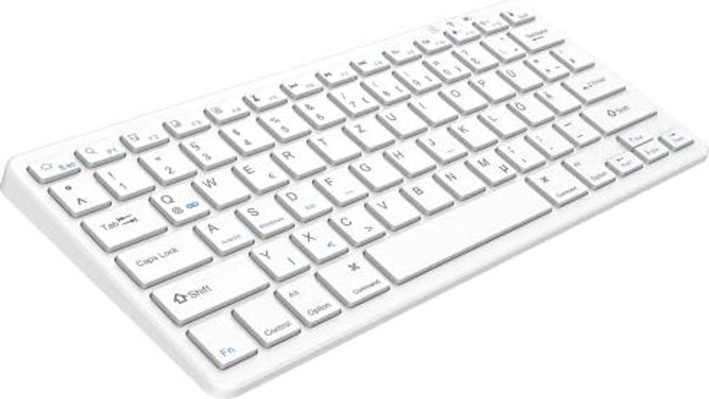 aMZCaSE QWERTZ Kabellose Bluetooth Tastatur für iPad, kompatible mit iPad 10.2/9.7,iPad Pro 11/iPad 12.9,iPad Air/iPad Mini/iPhone,