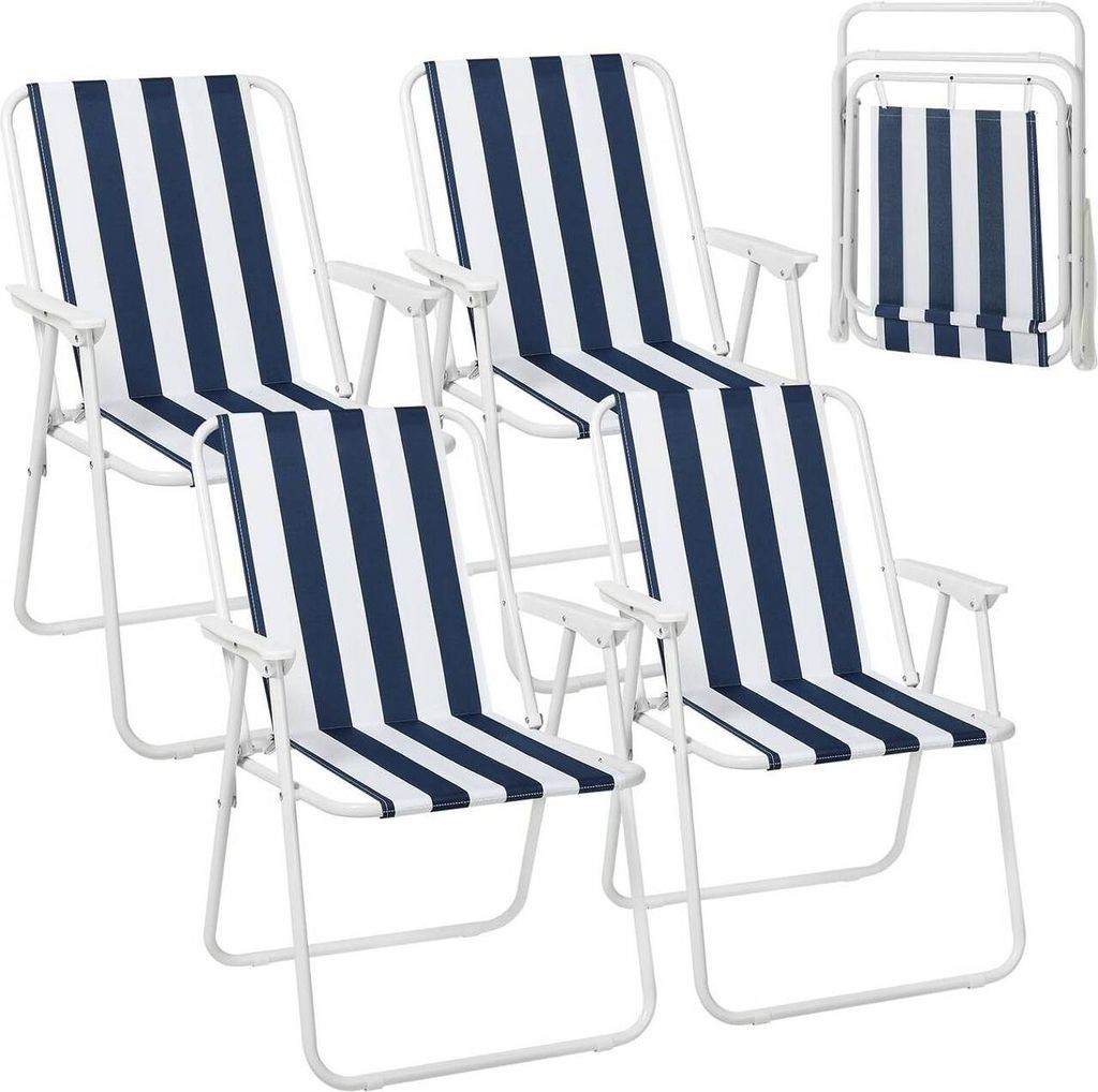 Rootz Ultraleichter Campingstuhl - Tragbar & faltbar - Schnell aufbaubar, leicht, langlebig - 600D Oxford Gewebe - 58cm x 53cm x 76cm (ausgeklappt)