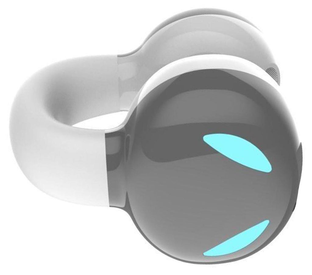 Drahtloser Bluetooth-Ohrhörer, Clip-On-Ohrhörer, 8 Stunden Spielzeit, Touch-Steuerung, IPX5-, schweißresistent, Headset, Einzel-Ohrhörer für S...