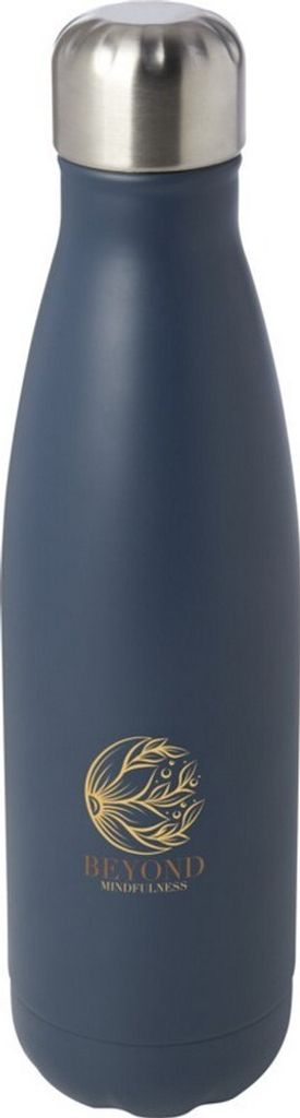 Isolierte Wasserflasche "Cove", Recycelter Edelstahl, 500ml PF4295 (Einheitsgröße) (Blassblau)