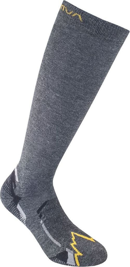 X-Cursion Long Socks, Mountain Hiking Footwear, XL, Black/Yellow (Black) - La Sportiva