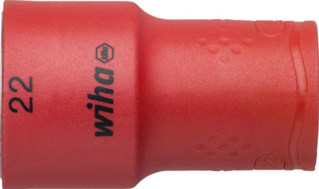 Wiha Steckschlüsseleinsatz isoliert 1/2 Außensechskant (43084)