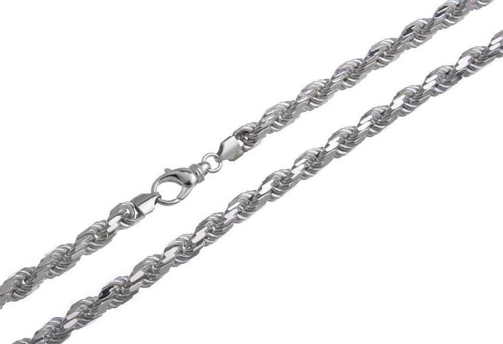 SILBERKETTEN STORE Kordelkette 6,5mm - 925 Silber - 65cm Produktbild 