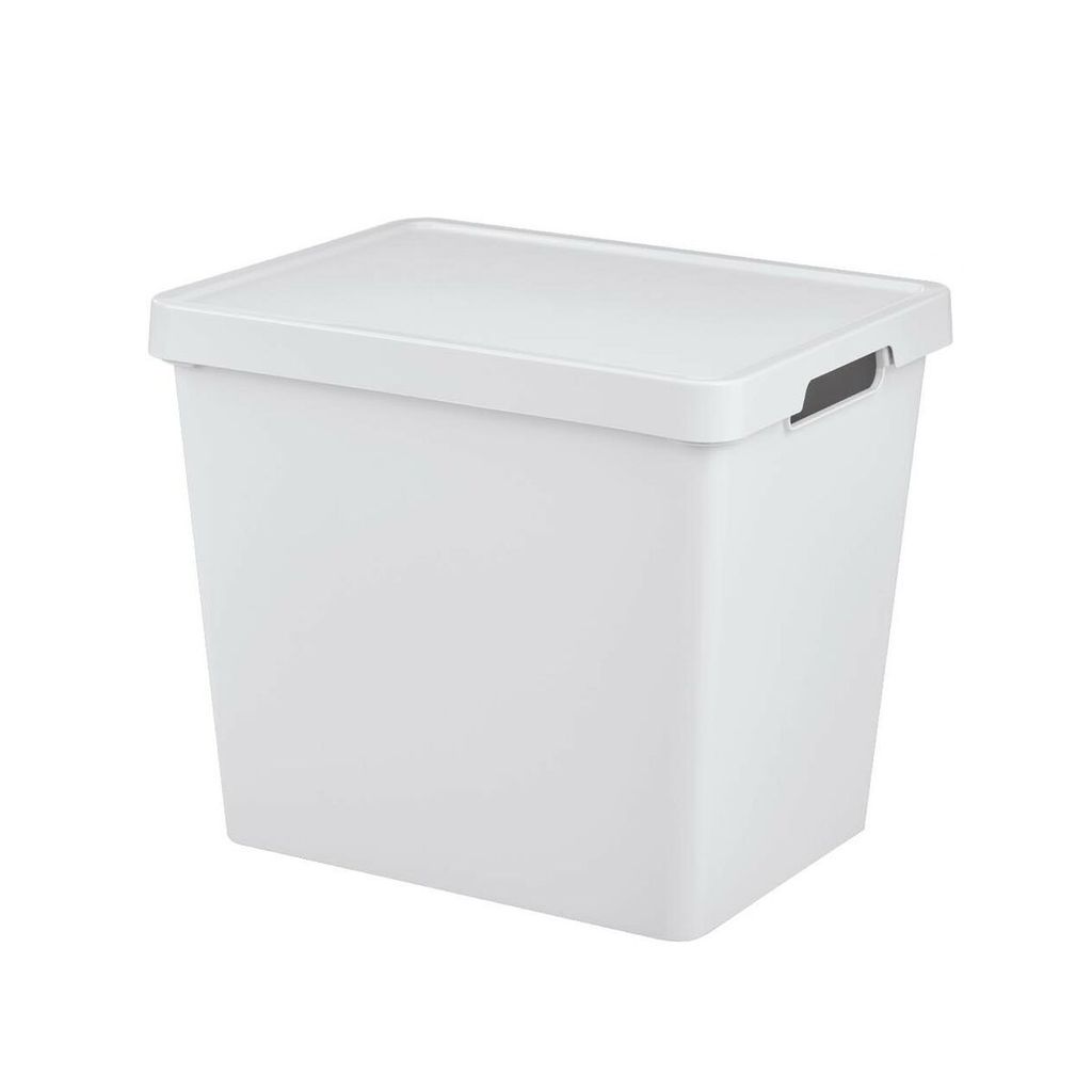 Boîte de rangement avec couvercle Tontarelli Maya Blanc Image du produit 