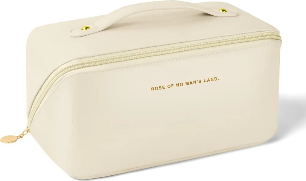 Grande Trousse de Maquillage Portable et Organisateur Cosmétique Souple